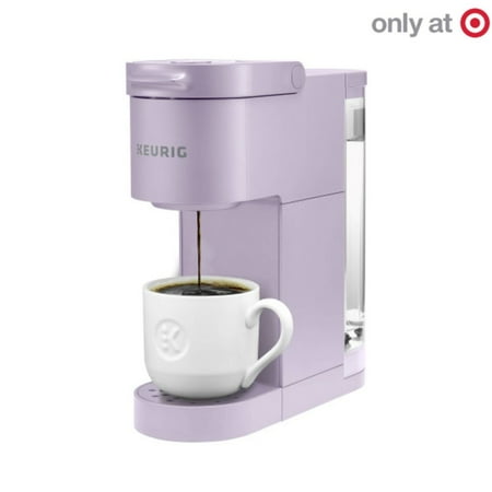 Keurig K-Mini Go Single-Serve K-Cup Pod Coffee Maker Violet: Compact Electric Brewer, 12 oz Capacity, Uses K-Cups &#38; Pods