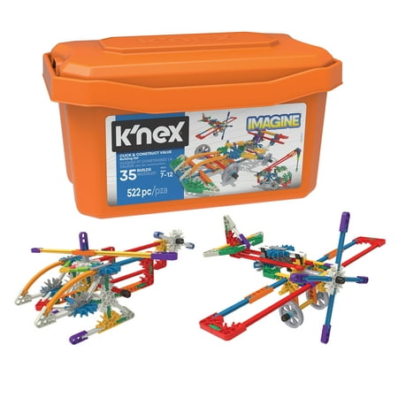 K'NEX Imagine - Click & Construct Value Building Set - 35 Models - Creative Building Toy