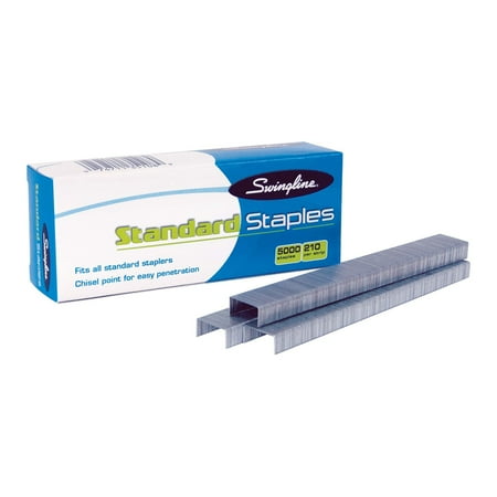 Swingline S.F. 1 Standard Economy Chisel Point 210 Full-Strip Staples 5000/Box 35108