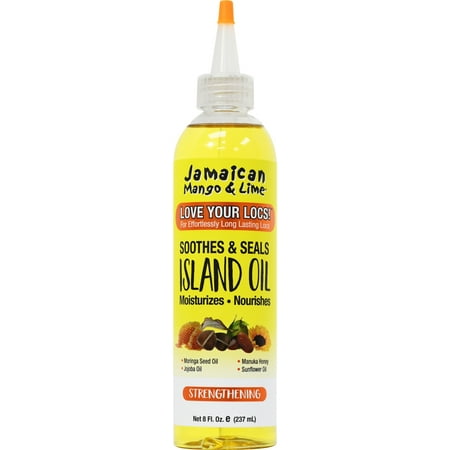 Jamaican Mango & Lime Nourishing Island Oil Hair Treatment, 8 fl oz., All Hair Type