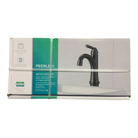 Peerless P1723LF-OB Westchester Bathroom Faucet Single Handle Oil Rubbed Bronze