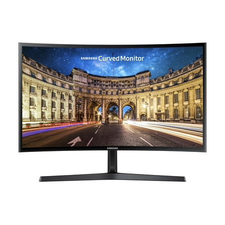 SAMSUNG 27" Class Curved 1920x1080 VGA HDMI 60hz 4ms AMD Freesync HD LED Monitor - LC27F396FHNXZA