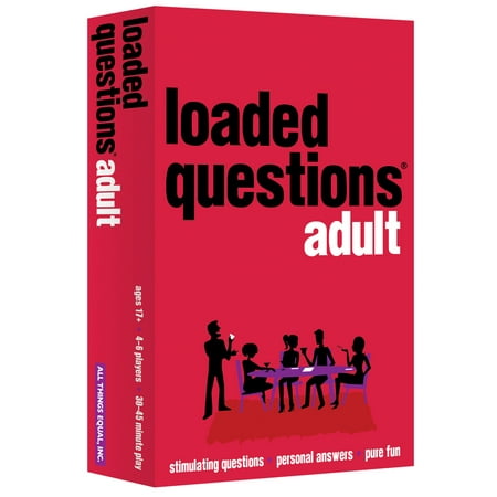 ADULT LOADED QUESTIONS - A Rousing Adult Party Game from All Things Equal, Inc.,Red