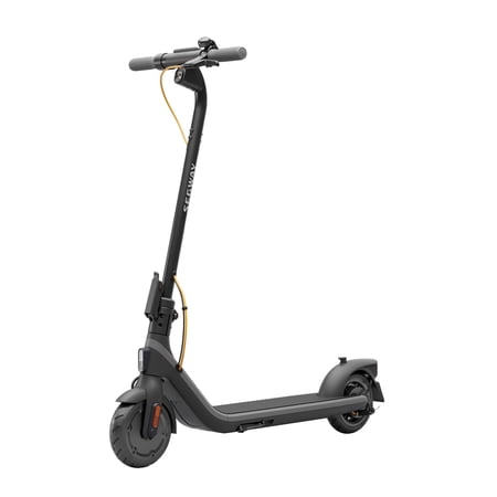 Segway DLX 2 Plus Electric Scooter, 15.5 mph Max Speed, 15.5 Mile Range, Teens and Adults, Black, UL Certified