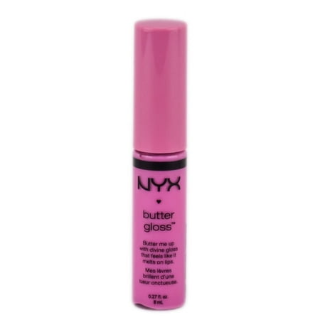 NYX Professional Makeup Butter Gloss, Non-Sticky Lip Gloss, Merengue, 0.27 Oz