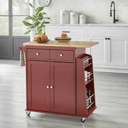 Target Marketing Systems Sonoma Kitchen Cart, Red