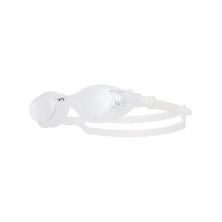 TYR Adult Fit Vesi Non-Mirrored Swim Goggle - Clear