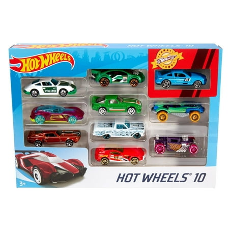 Hot Wheels 10-Pack (Styles May Vary)
