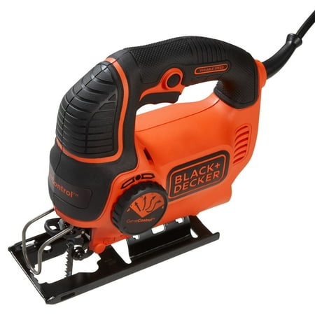 BLACK+DECKER 5 Amp Electric Jig Saw with CurveControl, BDEJS600C