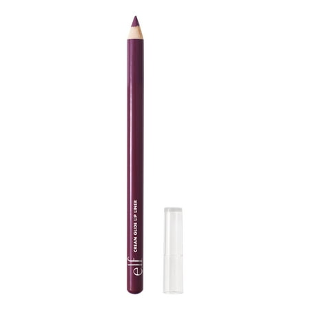 e.l.f. Cream Glide Lip Liner, Plum & Get It, 0.03oz