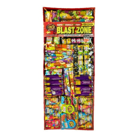TNT Fireworks, Blast Zone, Party Popper Assortment, Multicolor Party  Streamers and Confetti – Walmart Inventory Checker – BrickSeek