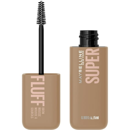 Maybelline Superfluff Volumizing Eyebrow Gel Mousse, Blonde, 0.17 fl oz