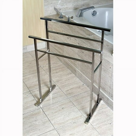 Kingston Brass Edenscape Pedestal Steel Construction Towel Rack