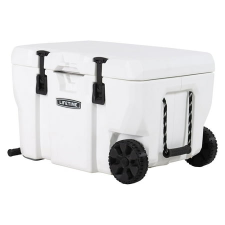 Lifetime 55 Quart High Performance Cooler with Wheels 91072