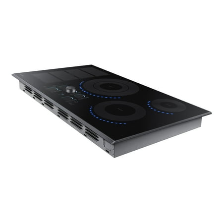 Samsung NZ36K7880UG - Induction cooktop - 5 hobs - Niche - width: 33.7 in - depth: 19 in - with black trims, - with stainless steel trims - black