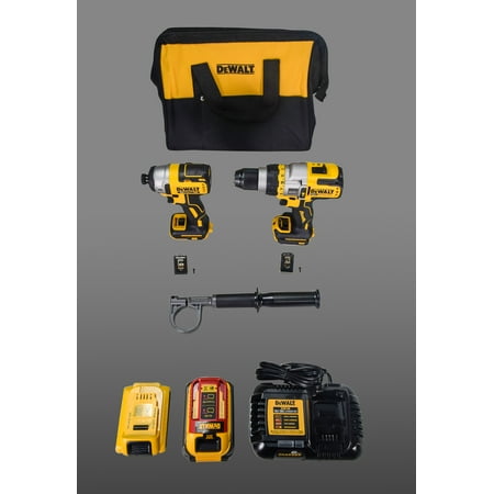 DeWalt DCK2100D1T1 FlexVolt Advantage 20V Max Cordless Hammer Drill/Impact Kit