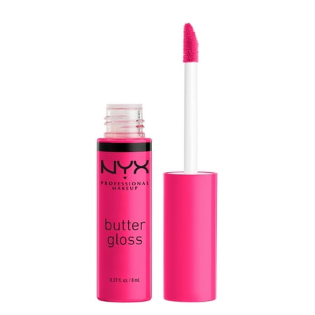 NYX Professional Makeup Butter Gloss, Non-Sticky Lip Gloss, Summer Fruit, 0.27 Oz