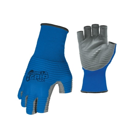 Gorilla Grip MAX Fingerless Glove No Slip Polymer Grip - One Size Fits Most, Model# 25820-26