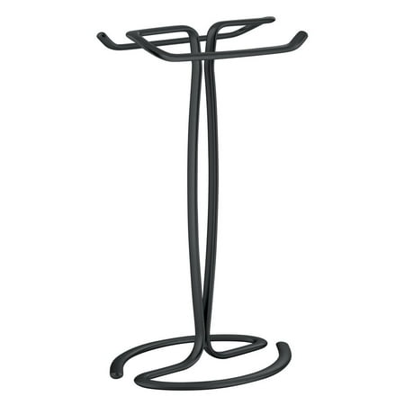 Axis Metal Hand Towel Holder Matte Black - iDESIGN