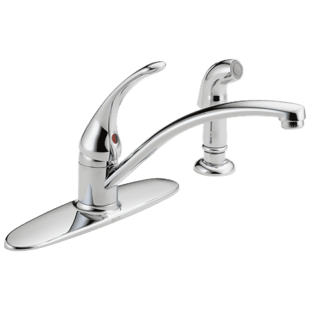 Delta Foundations® Single Handle Kitchen Faucet with Spray