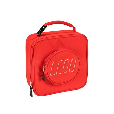 LEGO Unisex Brick Lunch Bag - Red