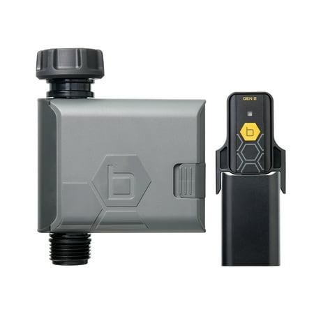 Orbit B-hyve Smart 1-Outlet Hose Faucet Sprinkler Timer with B-hyve Smart Gen 2 Wi-Fi Hub