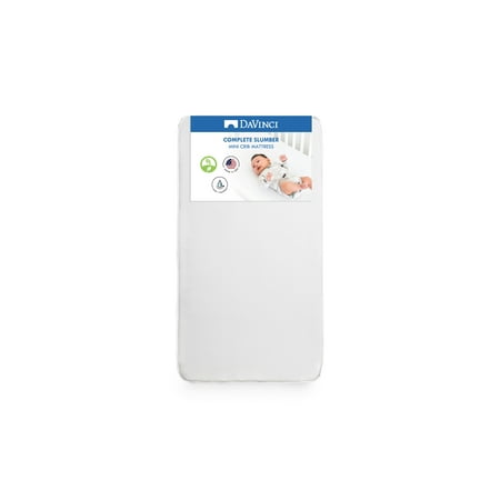 DaVinci Complete Slumber Mini Crib Mattress, Infant and Toddler