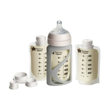 Tommee Tippee Breast Milk Starter Set, Compatible with Leading Breast Pumps