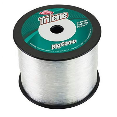 Berkley Trilene&reg; Big Game&trade; Monofilament Fishing Line, Clear, 130 lb Test Strength, 1350 yd