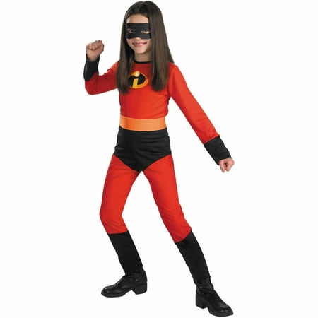 Disguise Girls' Disney The Incredibles Violet Superhero Costume - Size 4-6