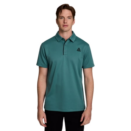 Reebok Men's and Big Men's Performance Polo Shirt, Sizes XS-5XL
