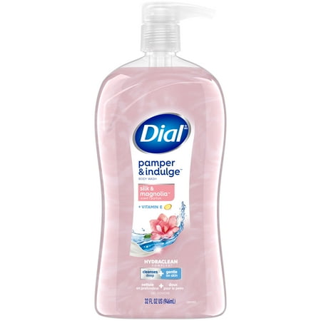 Dial Moisturizing Body Wash with Pump, Silk & Magnolia, 32 fl oz