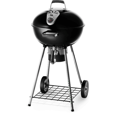 Napoleon NK22K-LEG-2 Charcoal Kettle Grill, Black
