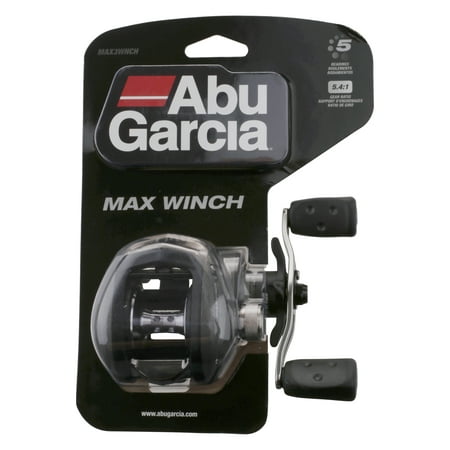 Abu Garcia Black Max Winch Low Profile Baitcast Fishing Reel – BrickSeek