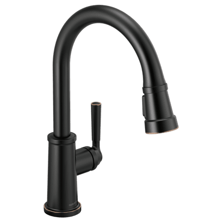 Peerless Westchester 1-Handle Pull-Down Kitchen Faucet in Oil Rubbed Bronze P7923LF-OB