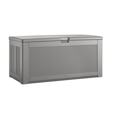 Rubbermaid Deck Box, Extra Large, 134 Gallon, Light Grey
