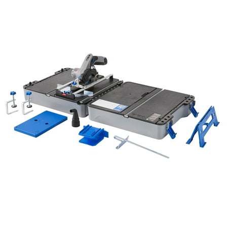 Dremel Blueprint Portable Saw Station with 12V Compact Circular Saw and Multi-Purpose Cutting Case (CS12V-S1C)