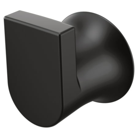 Moen Genta Matte Black Single Robe Hook