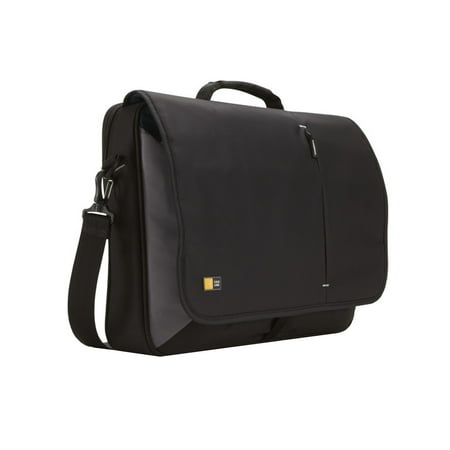 Case Logic 17" Laptop Messenger Bag, Black