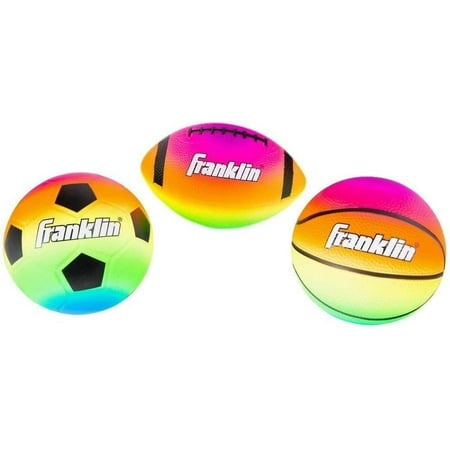 Franklin Sports Vibe Micro Sport Ball Set 3pk