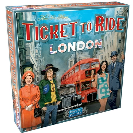 Ticket to Ride: London Family Strategy Board Game for Ages 8+, from Asmodee