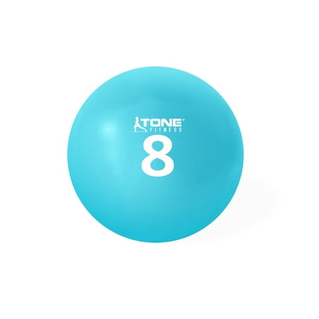 Tone Fitness Soft Weighted Ball, 8 Lbs.