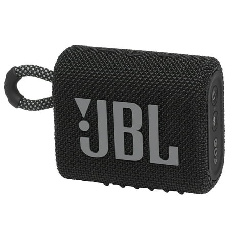 JBL Go 3 - Portable Waterproof Speaker - Bold style and big sound wherever you go - Black