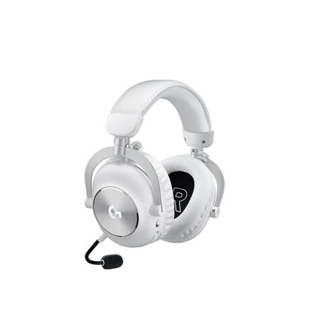 Logitech G PRO X 2 LIGHTSPEED Wireless Gaming Headset, Detachable Boom Mic, 50mm Graphene Drivers, DTS:X Headphone 2.0-7.1 Surround, Bluetooth/USB/3.5mm Aux, for PC, PS5, PS4, Nintendo Switch, Whit...