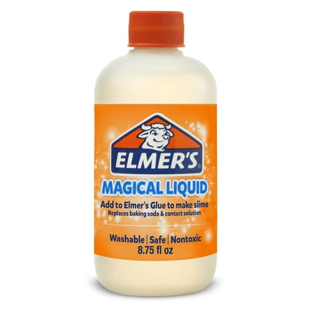 Elmer's Slime Activator | Magical Liquid Slime Activator Solution, Updated Formula for Twice as Much Slime, (8.75 fl oz)