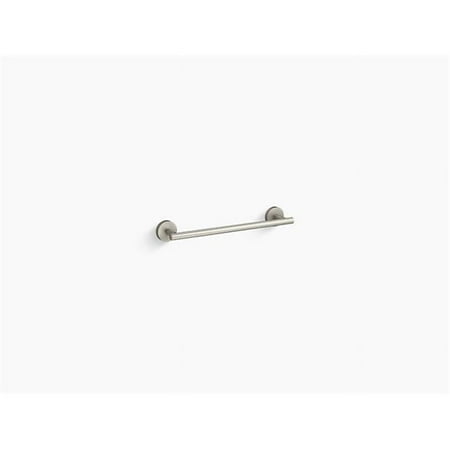 Kohler K-27288-BN 12 in. Elate Towel Bar&#44; Vibrant Brushed Nickel