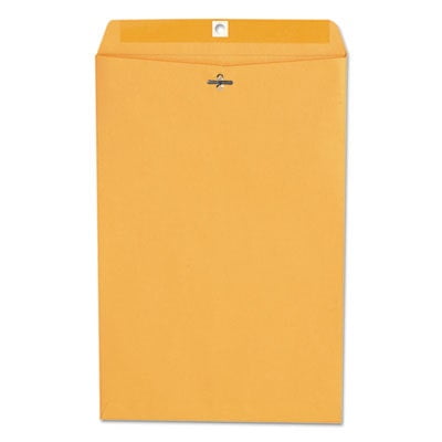 Universal Kraft Clasp Envelope, #98, Cheese Blade Flap, Clasp/Gummed Closure, 10 x 15, Brown Kraft, 100/Box -UNV35268