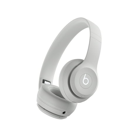 Beats Solo 4 Wireless Headphones - On-Ear Wireless Headphones - Drenched Gray