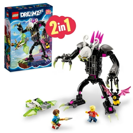 LEGO DREAMZzz Grimkeeper the Cage Monster Buildable Kids' Toy, Birthday Gift for 7 Year Old Boys and Girls, 71455
