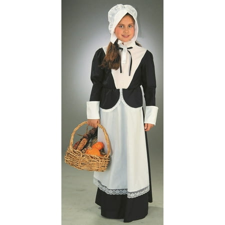 Girls Pilgrim Halloween Costume S-Forum Novelties